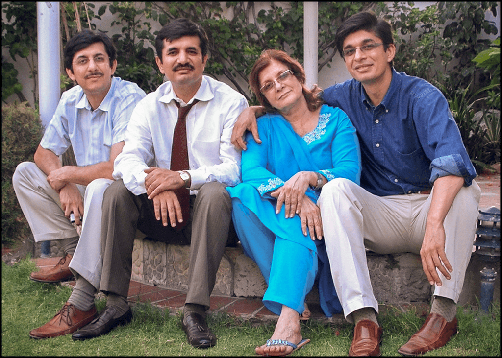 Wonder Woman 3 | Pakistani Icon, Featured from Narratives Magazine Sultana Siddiqui with sons Shunaid Junaid and Duraid Qureshi | Pakistani Icon, Featured from Narratives Magazine