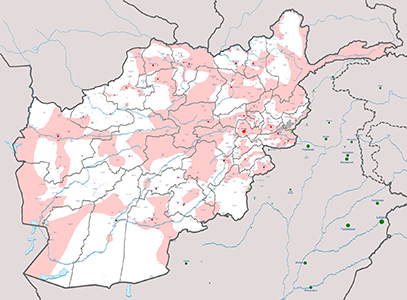 1807px Taliban insurgency in Afghanistan 2015–present.svg | Turkistan Islamic movement from Narratives Magazine