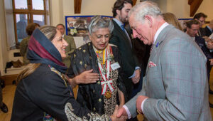 Shanaz Ramzi Yasmeen Lari and Prince Charles edited | Pakistani Icon from Narratives Magazine