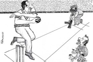 Imran Khan Cartoon edited | Rehmat Shah Afridi from Narratives Magazine