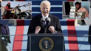President Joe Biden first tweet as POTUS Twitter edited | Brass Tacks from Narratives Magazine
