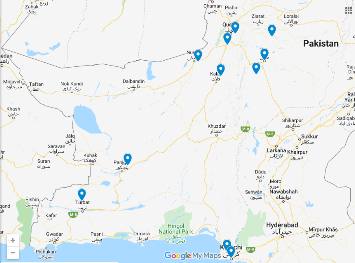 map 1 | Balochistan from Narratives Magazine