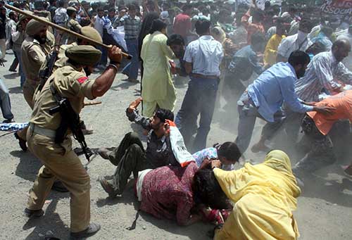 Indian Army Aggression edited | Kashmiri Women from Narratives Magazine