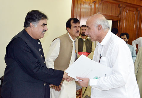 CM Malik with Sanaullah Zehri 2 | PDM from Narratives Magazine